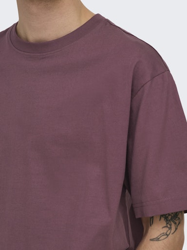 T-shirts korte mouw rood ONLY&SONS