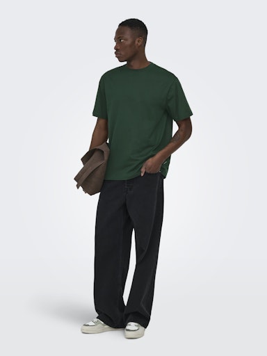 T-shirts korte mouw groen ONLY&SONS