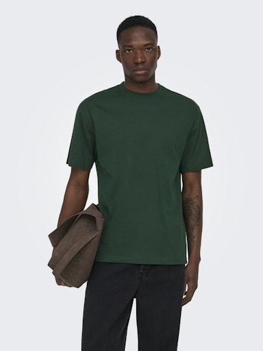 T-shirts korte mouw groen ONLY&SONS