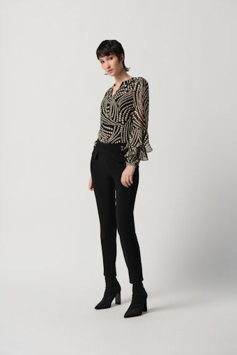 Blouses lange mouw multicolor Joseph Ribkoff