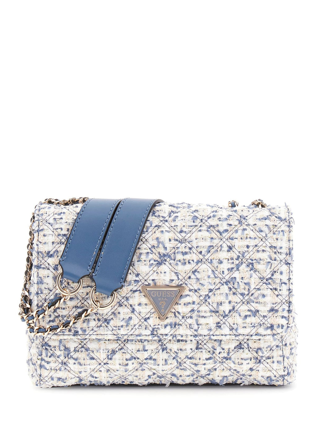 Handtassen blauw Guess