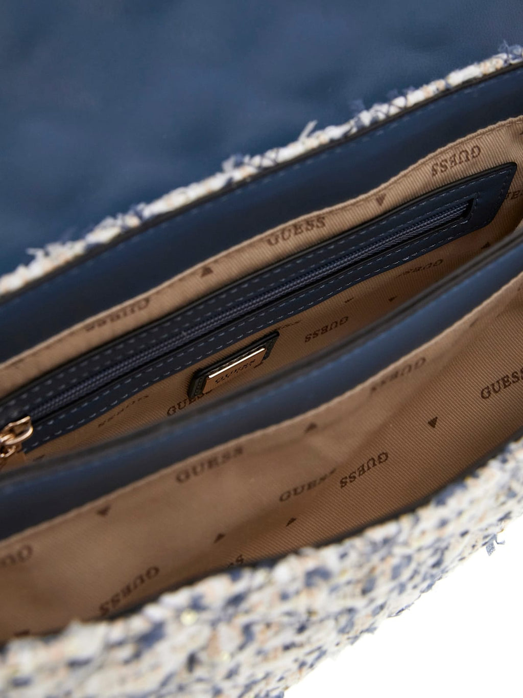 Handtassen blauw Guess