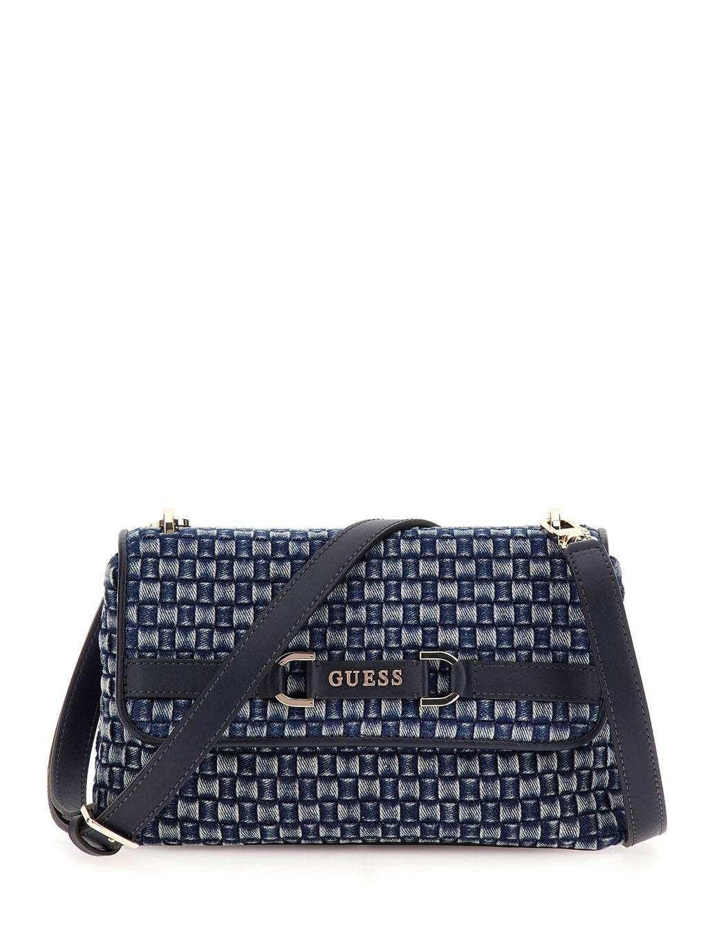 Handtassen blauw Guess