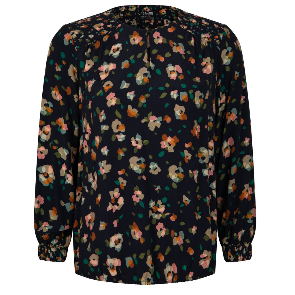 Blouses lange mouw zwart Verpass