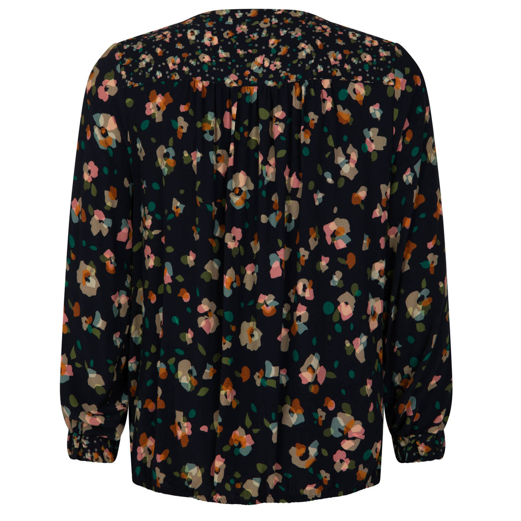 Blouses lange mouw zwart Verpass