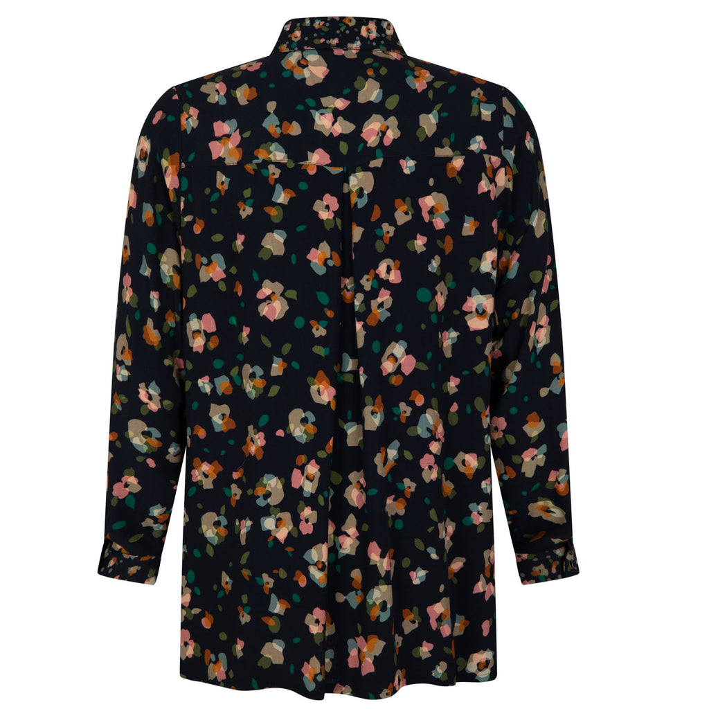 Blouses lange mouw zwart Verpass