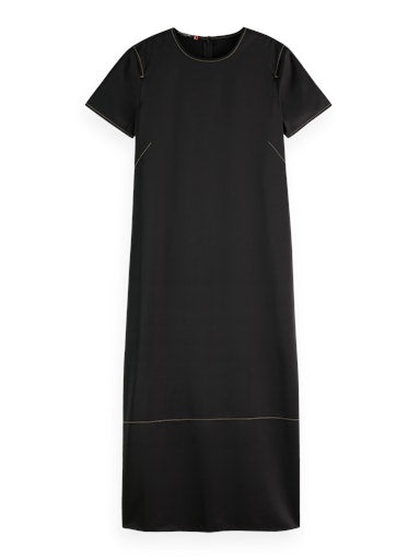 Jurken korte mouw zwart Scotch & Soda