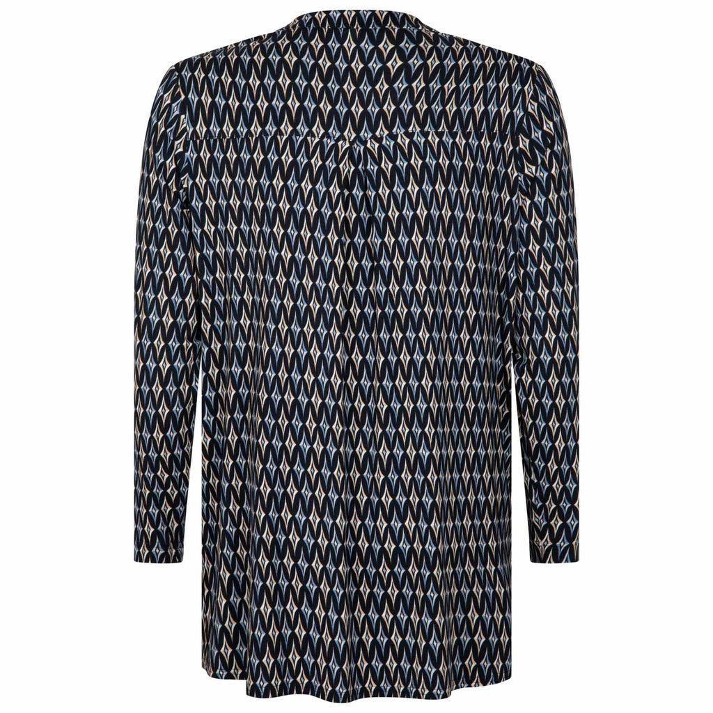 Blouses lange mouw zwart Verpass