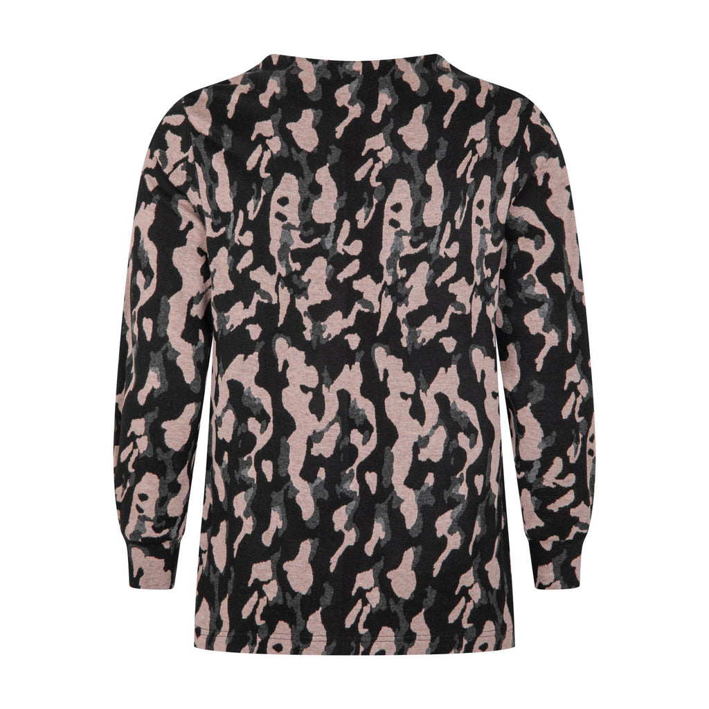 Blouses lange mouw zwart Verpass