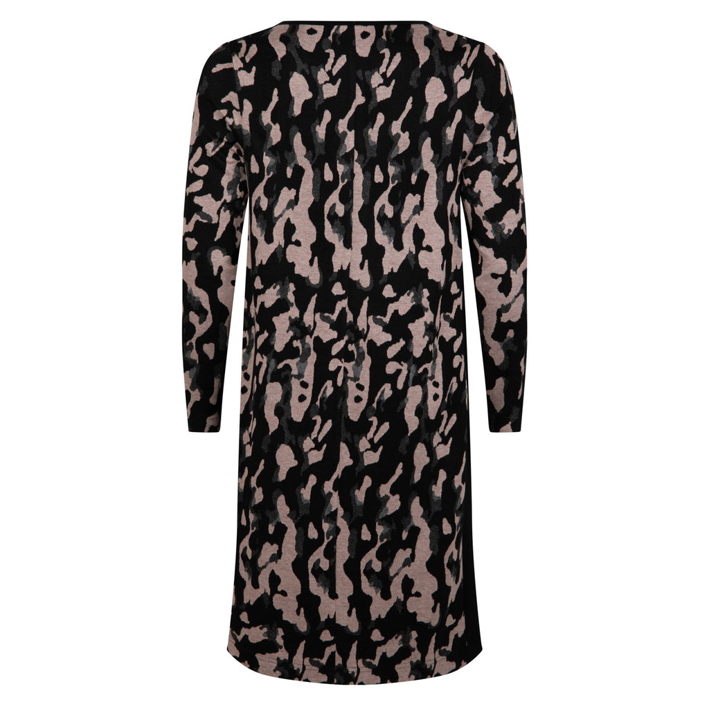 Jurken lange mouw zwart Verpass