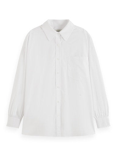 Blouses lange mouw wit Scotch & Soda