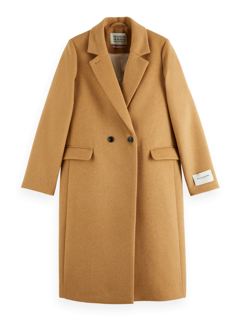 Mantels bruin Scotch & Soda