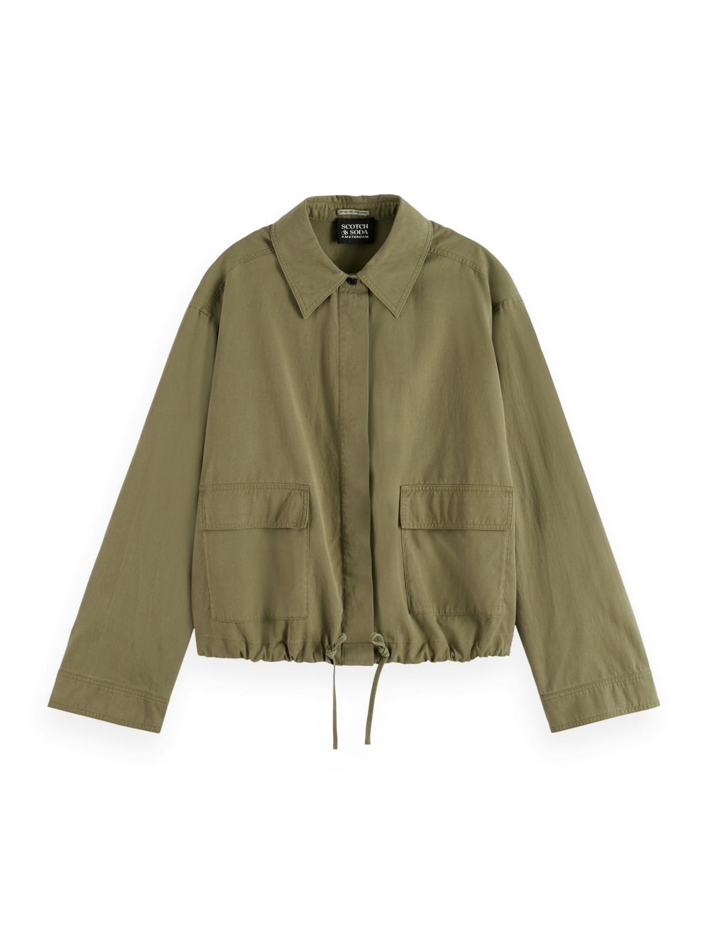 Blouses lange mouw groen Scotch & Soda