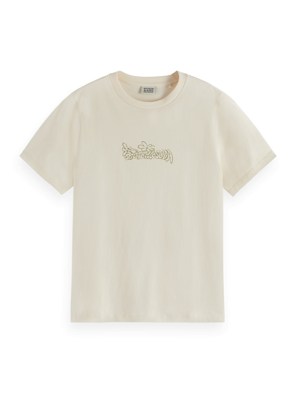 T-shirts korte mouw beige Scotch & Soda