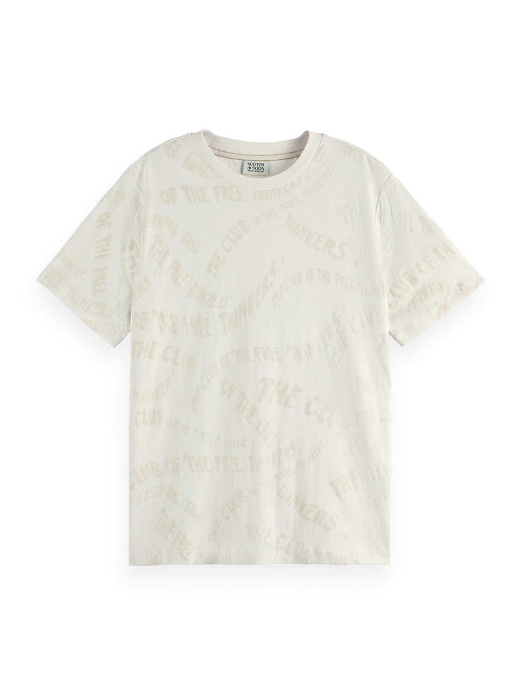 T-shirts korte mouw beige Scotch & Soda