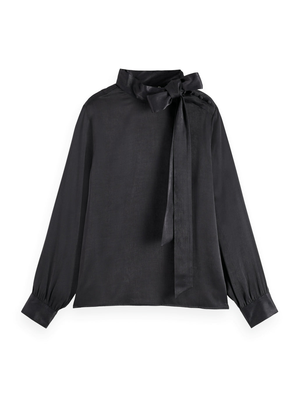 Blouses lange mouw zwart Scotch & Soda