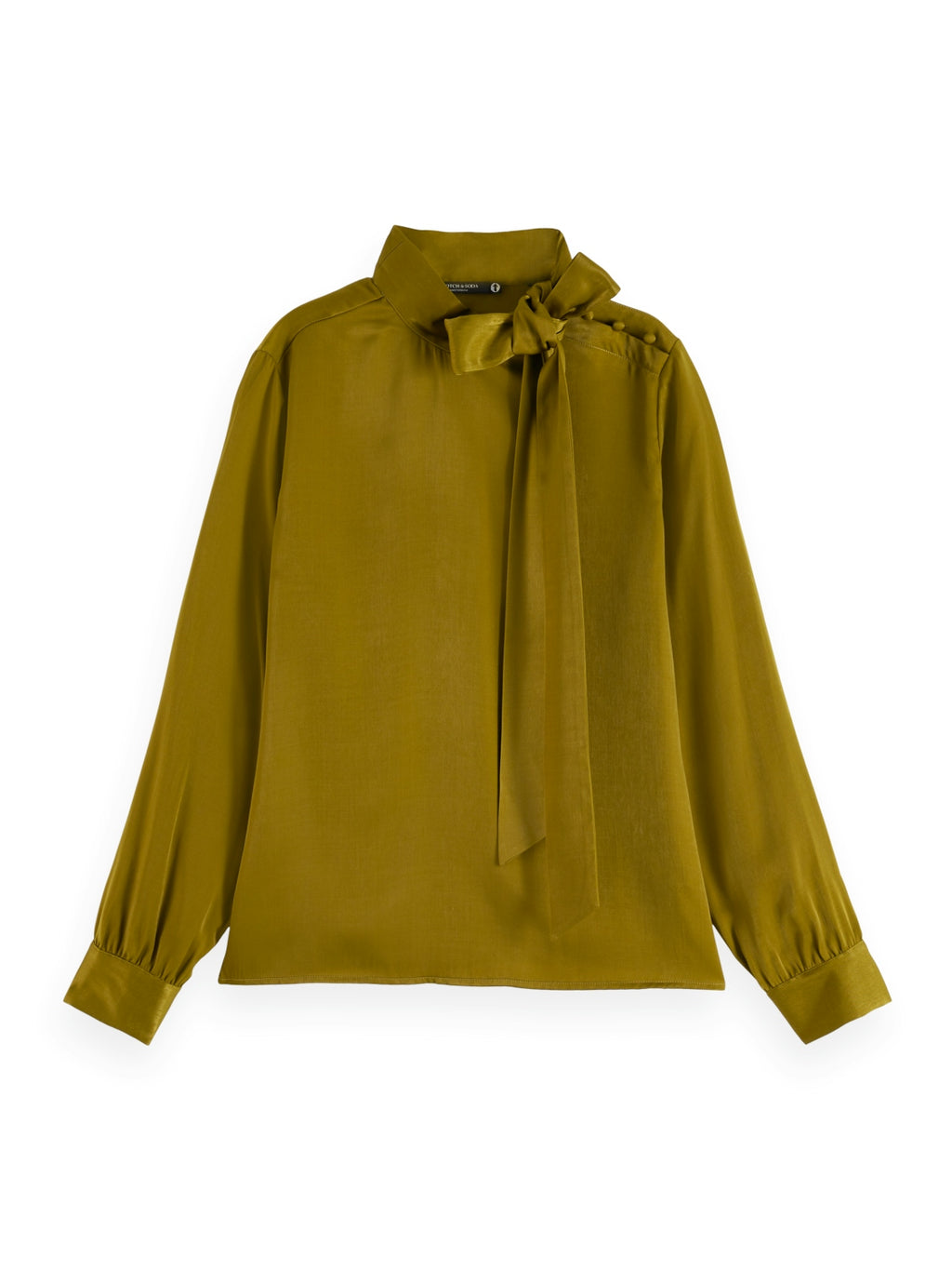 Blouses lange mouw groen Scotch & Soda