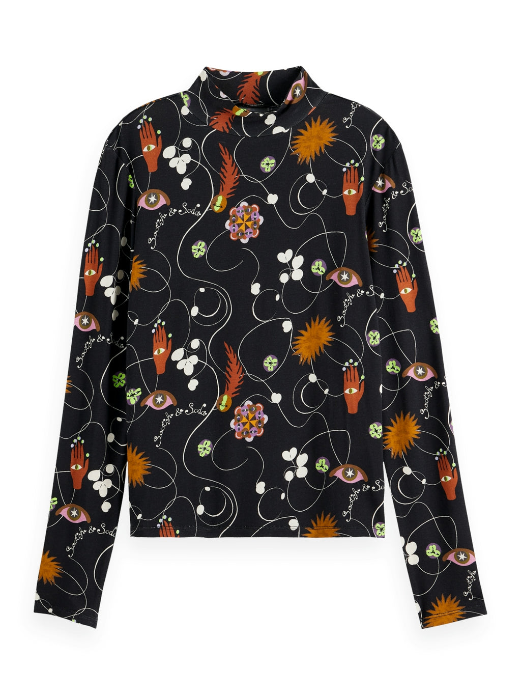 T-shirts lange mouw multicolor Scotch & Soda