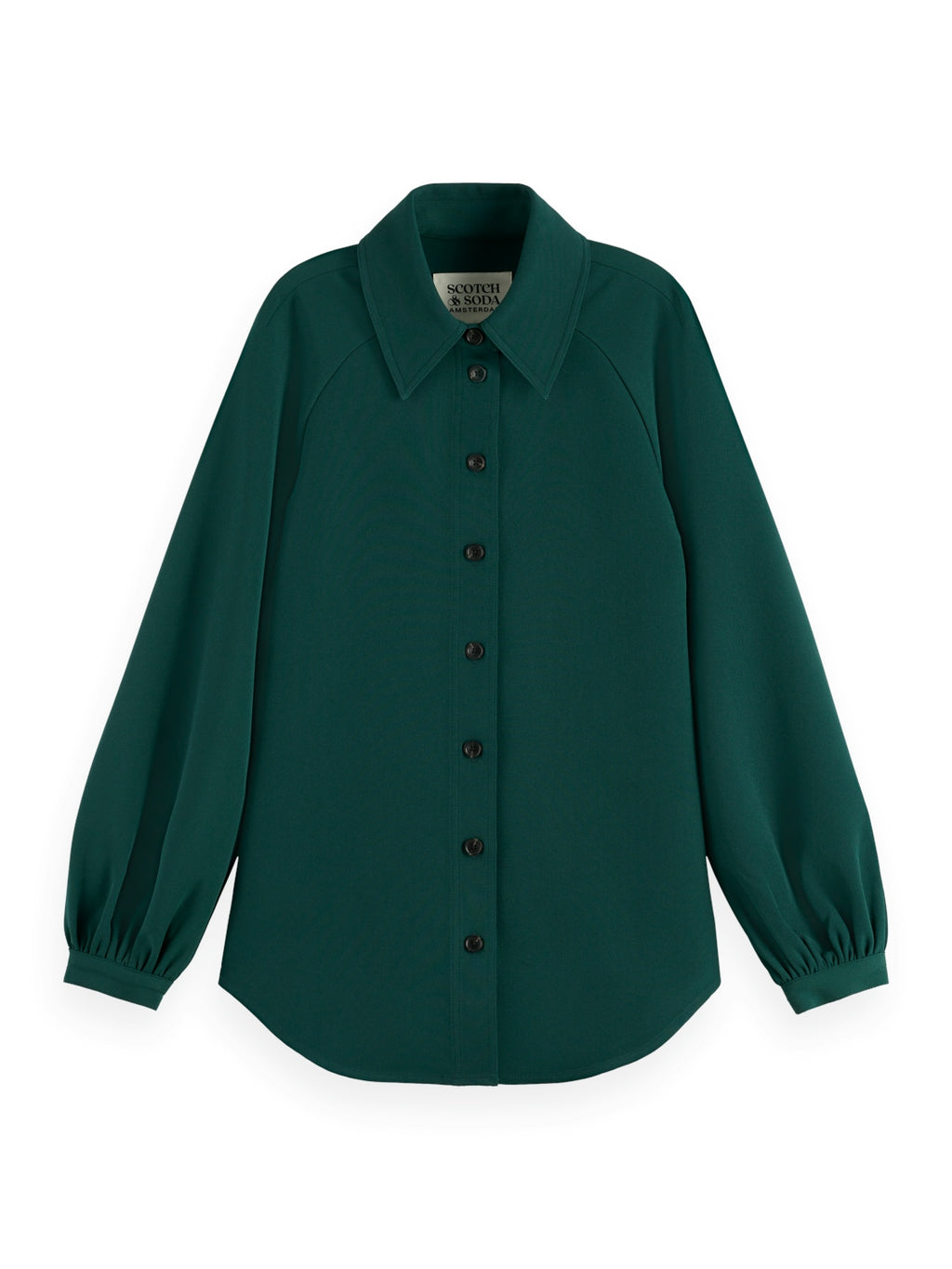Blouses lange mouw groen Scotch & Soda