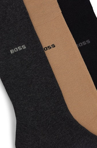 Kousen beige Boss Men Black