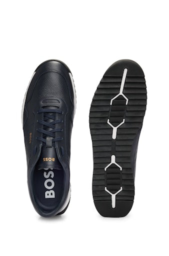 Sneakers blauw Boss Men Black