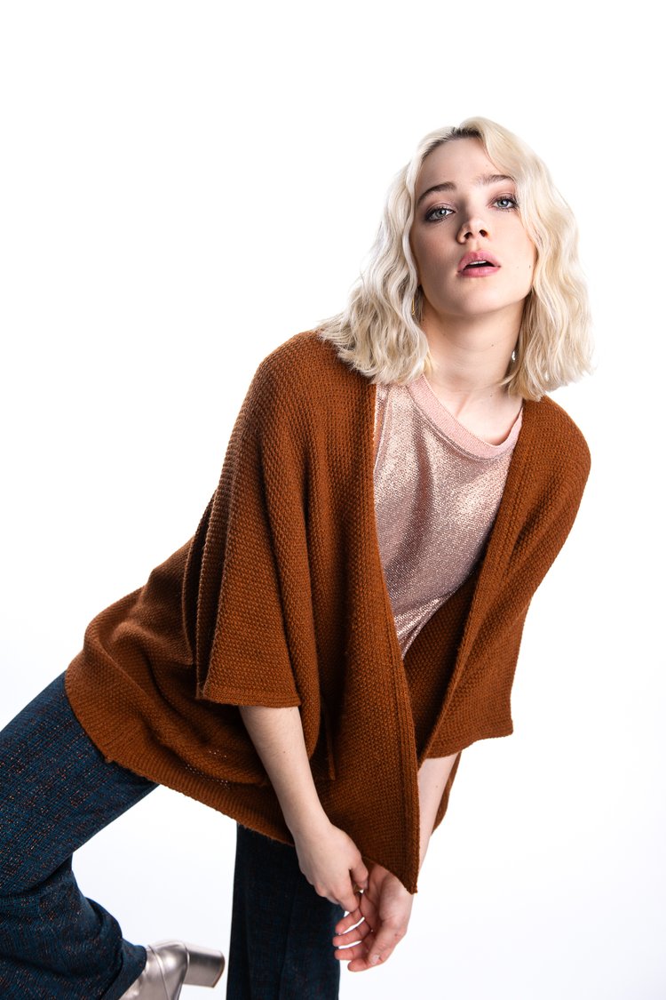 Cardigans bruin Dame Blanche