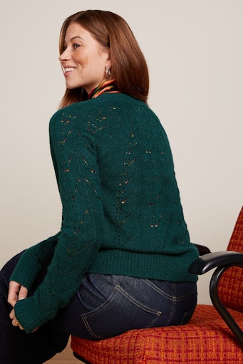 Cardigans groen King Louie
