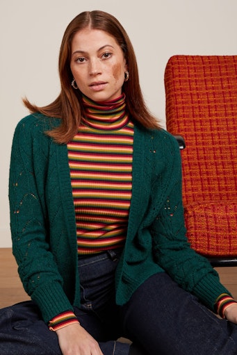 Cardigans groen King Louie