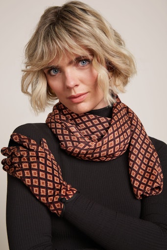 Handschoenen rood King Louie