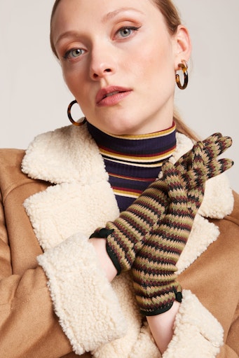 Handschoenen bruin King Louie