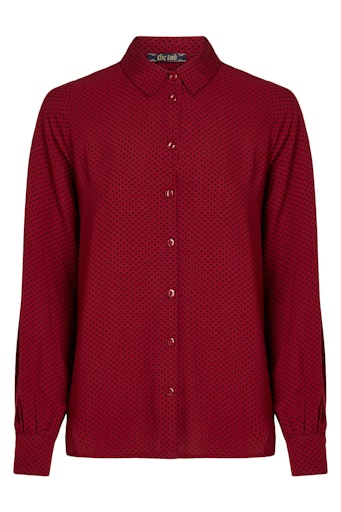 Blouses lange mouw rood King Louie