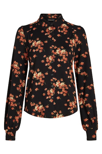 Blouses lange mouw zwart King Louie