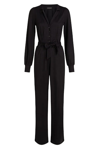 Jumpsuits lange mouw zwart King Louie