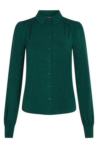 Blouses lange mouw groen King Louie