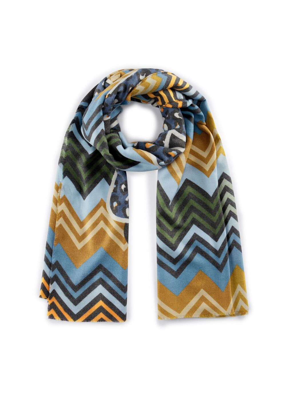 Sjaals blauw Codello