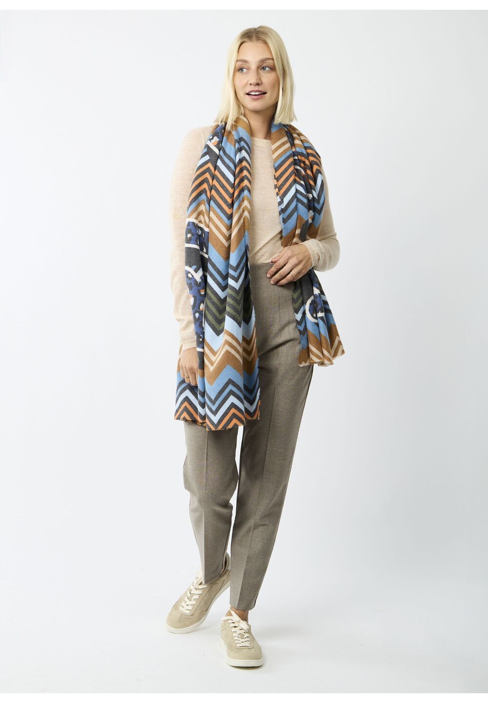 Sjaals blauw Codello