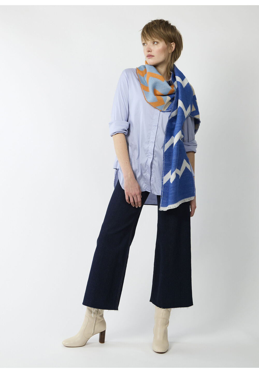 Sjaals blauw Codello
