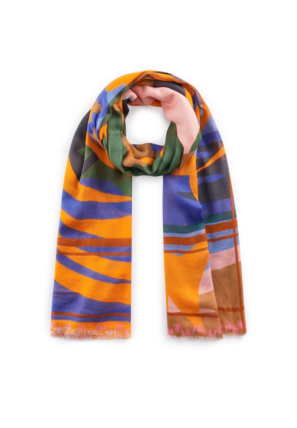 Sjaals oranje Codello