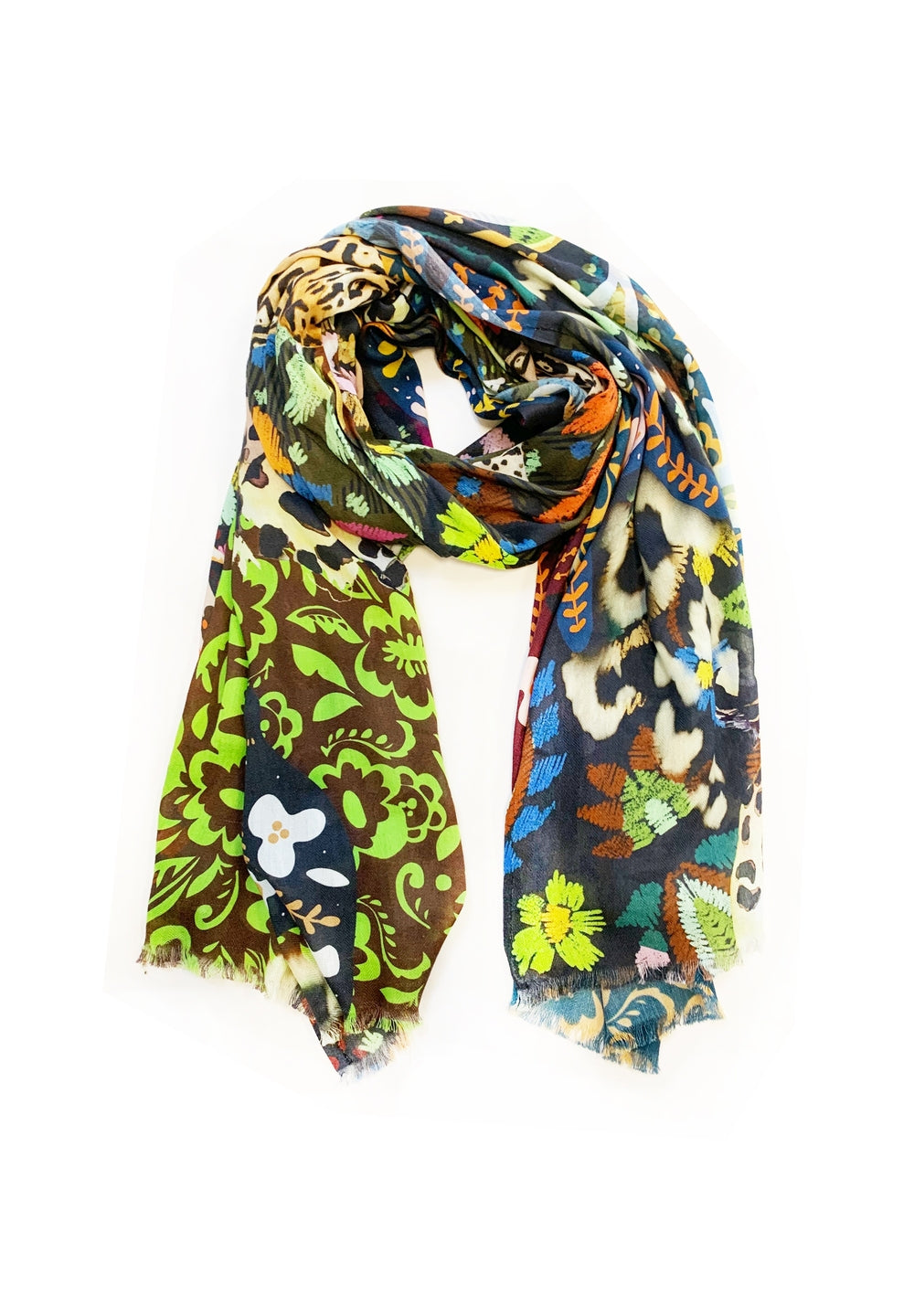 Sjaals groen Codello