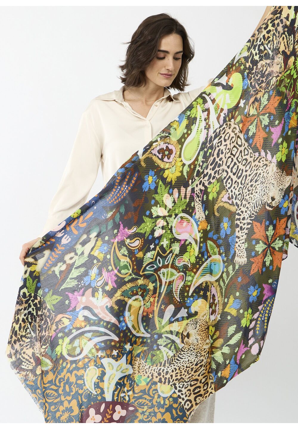 Sjaals groen Codello