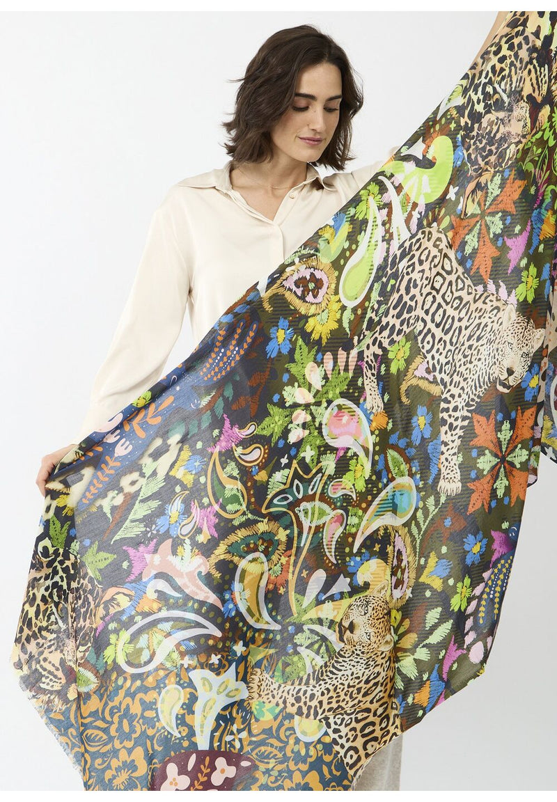 Sjaals groen Codello