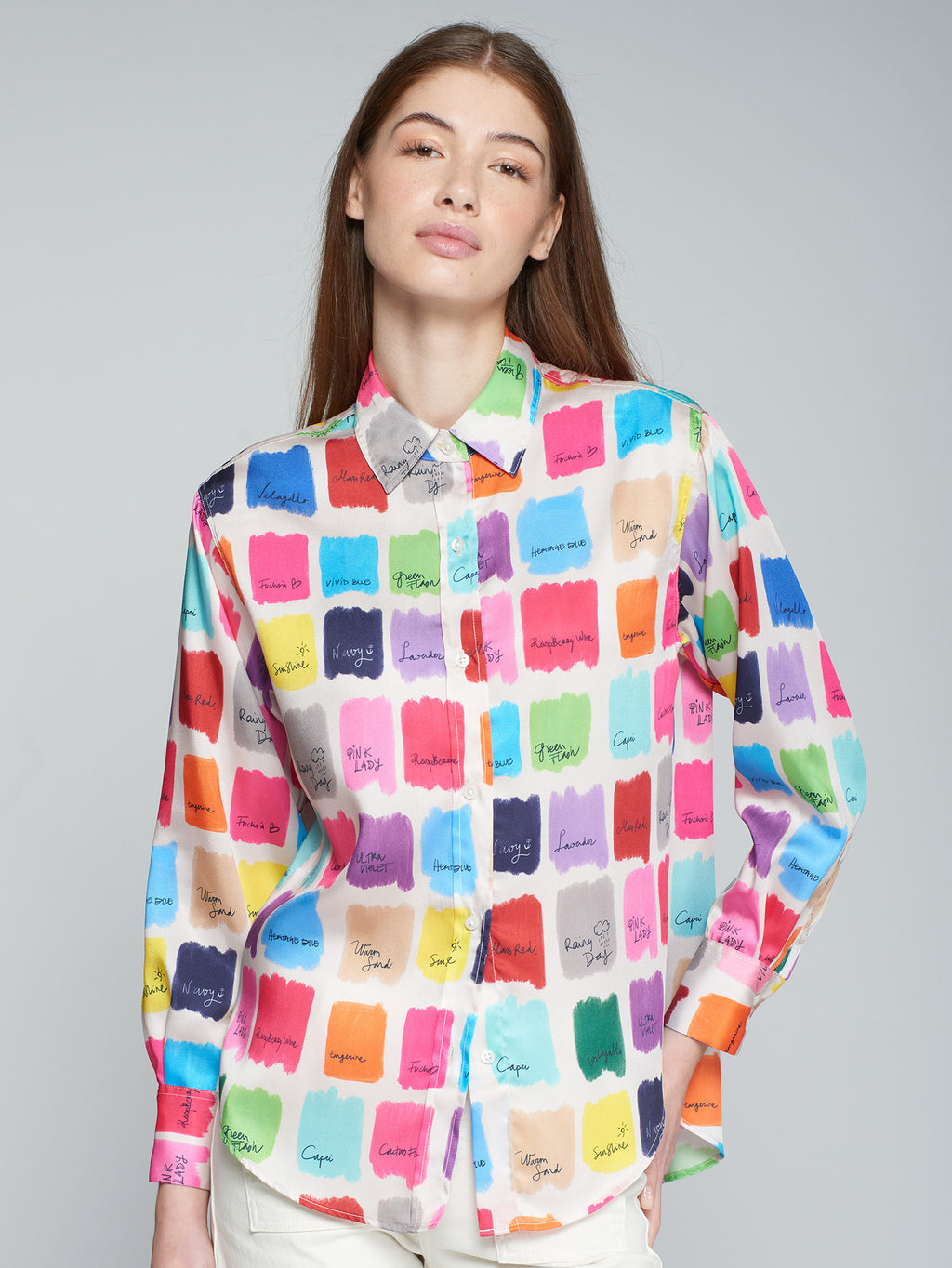 Blouses lange mouw multicolor Vilagallo