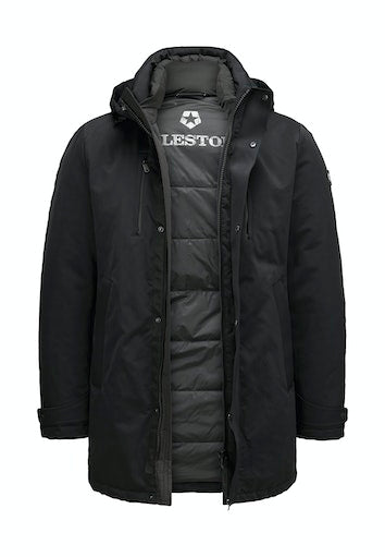 Mantels zwart Milestone