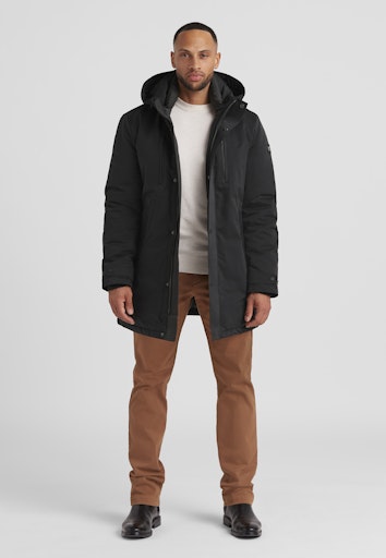 Mantels zwart Milestone