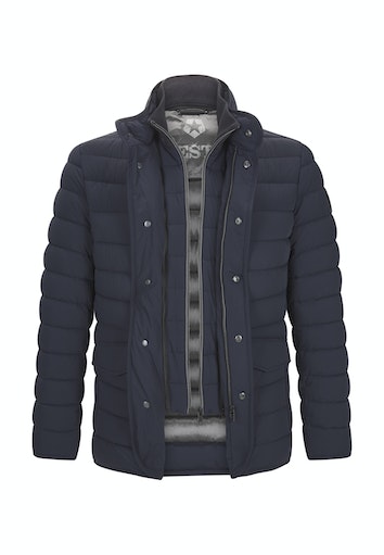 Mantels blauw Milestone