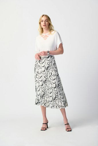 T-shirts korte mouw wit Joseph Ribkoff