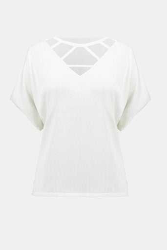 T-shirts korte mouw wit Joseph Ribkoff