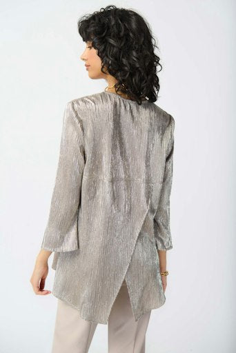 Blouses lange mouw zilver Joseph Ribkoff