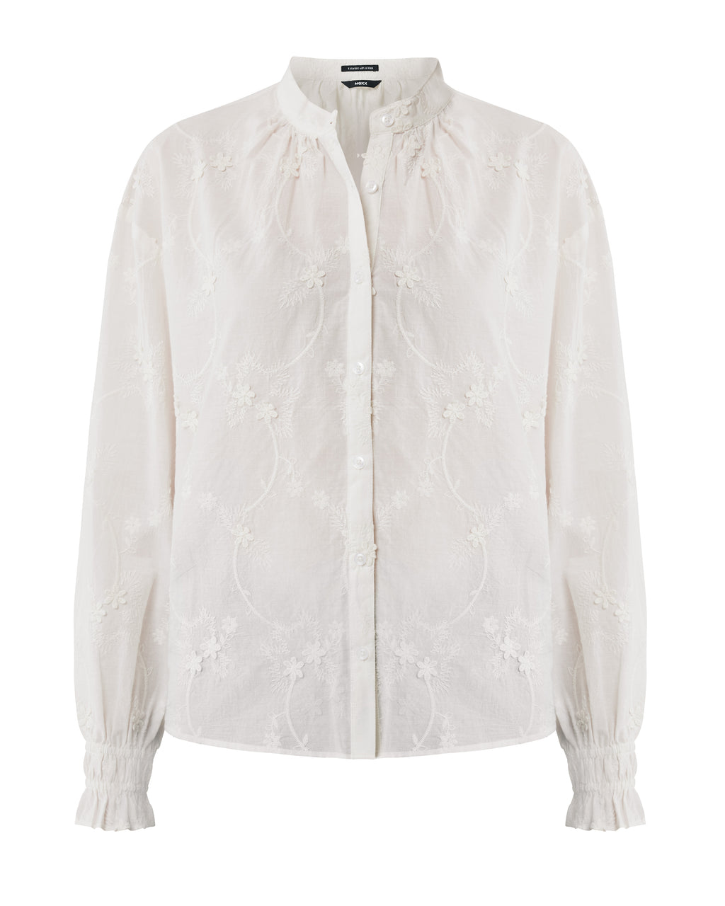 Blouses lange mouw beige Mexx