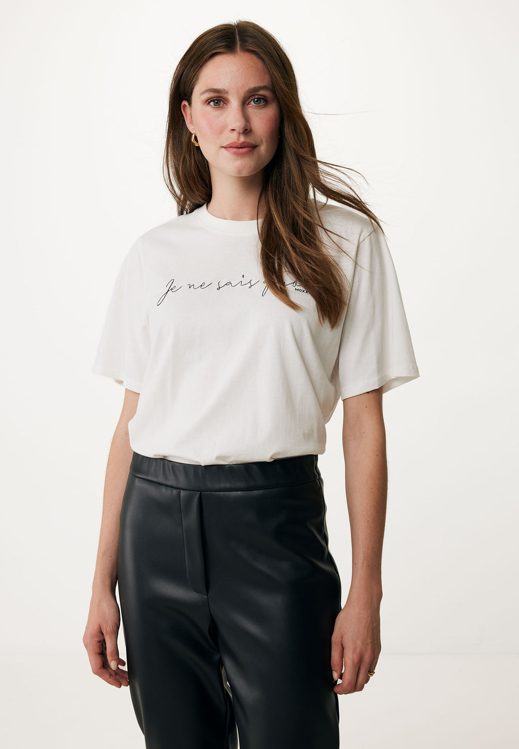T-shirts korte mouw wit Mexx